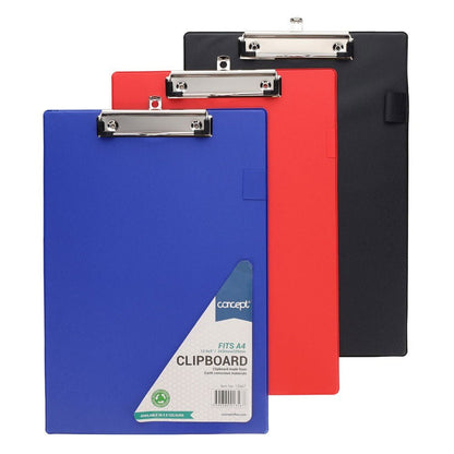 A4 Foldover Clip Board - ABC School Supplies