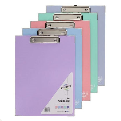 A4 Pastel Pp Clipboard - ABC School Supplies