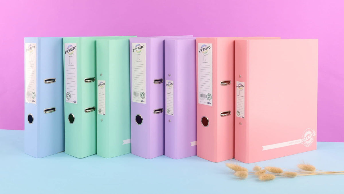 A4 Pastel Ringbinder - ABC School Supplies