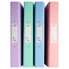 A4 Pastel Ringbinders Pack Of 20 - ABC School Supplies