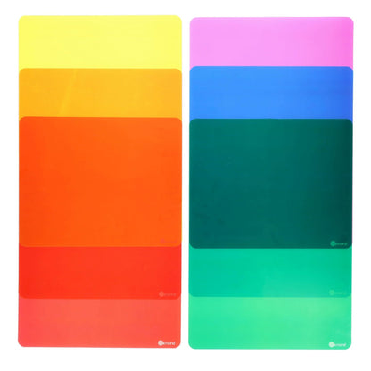 A4 Reading Overlays Pack of 5 (Different Colours) - ABC School Supplies