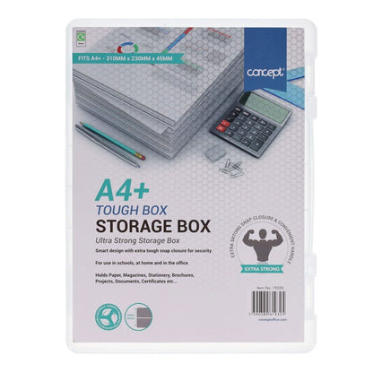 A4+ Tough Storage Box - Extra Deep - ABC School Supplies