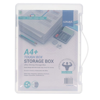 A4+ Tough Storage Box - Extra Deep - ABC School Supplies