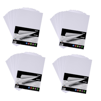 A4 White Card 160Gsm (Pack Of 1,250 Sheets) - ABC School Supplies