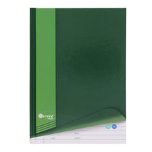 A5 160pg Hardback Notebook - Green - ABC School Supplies