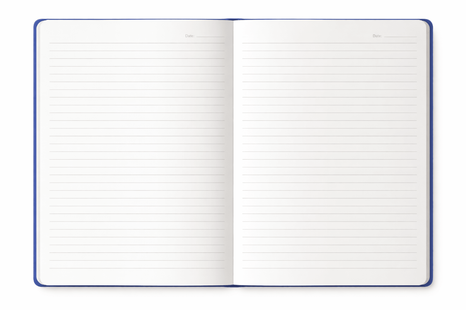A5 160Pg Hardcover Notebook - Blue - ABC School Supplies