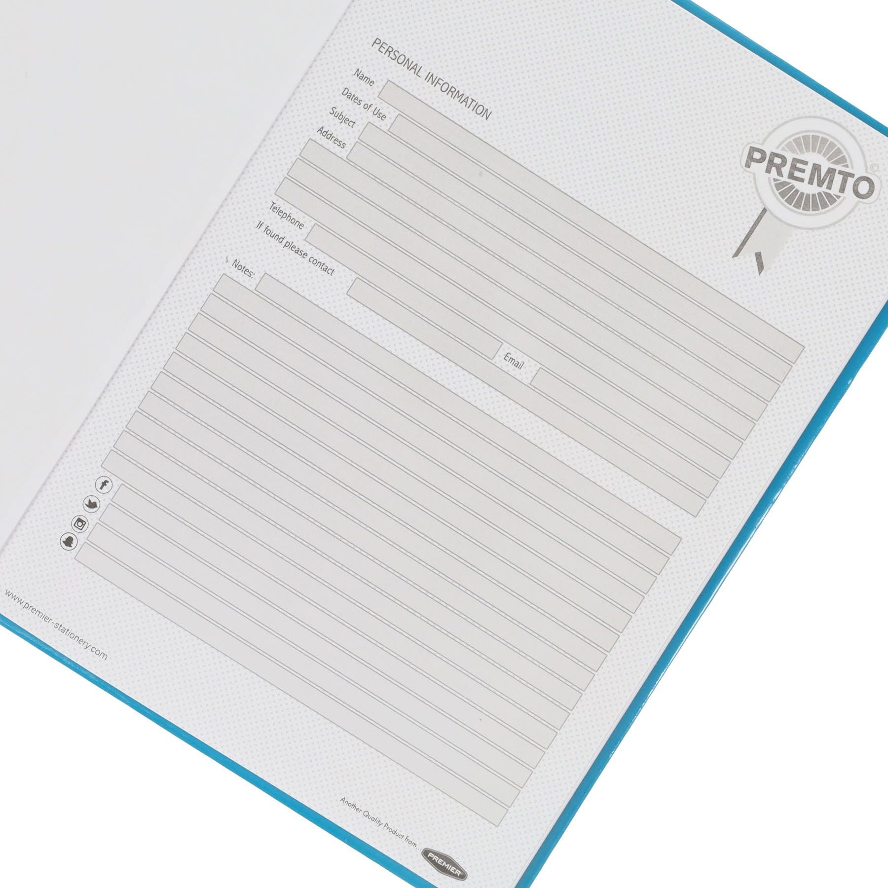 A5 160pg Hardcover Notebook Pack of 5 - ABC School Supplies