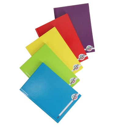 A5 160pg Hardcover Notebook Pack of 5 - ABC School Supplies