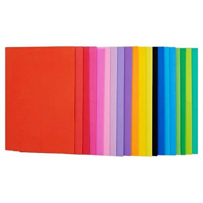 A5 Foam Sheets Primary Colours Pack Of 20 - ABC School Supplies