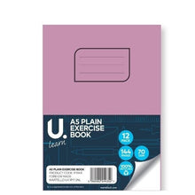 **A5 Plain Copy Book Pack Of 12 - ABC School Supplies
