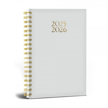 **A5 WTV Plush Spiral Academic Diary 2025 - 26 - ABC School Supplies