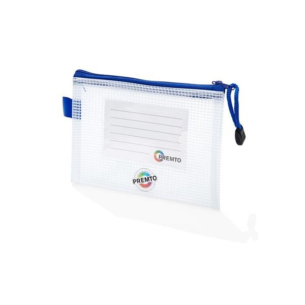 A6+ Extra Durable Expanding Mesh Wallet - Clear Pearl - ABC School Supplies