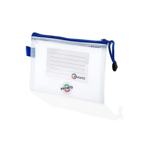 A6+ Extra Durable Expanding Mesh Wallet - Clear Pearl - ABC School Supplies