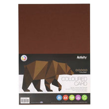 Premier A4 Chocolate Brown Card 160Gsm (Pack Of 50 Sheets)