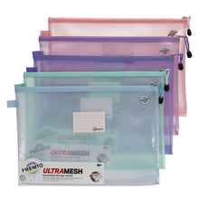 B4+ Ultramesh Expanding Pastel Storage Wallets Classpack Of 20