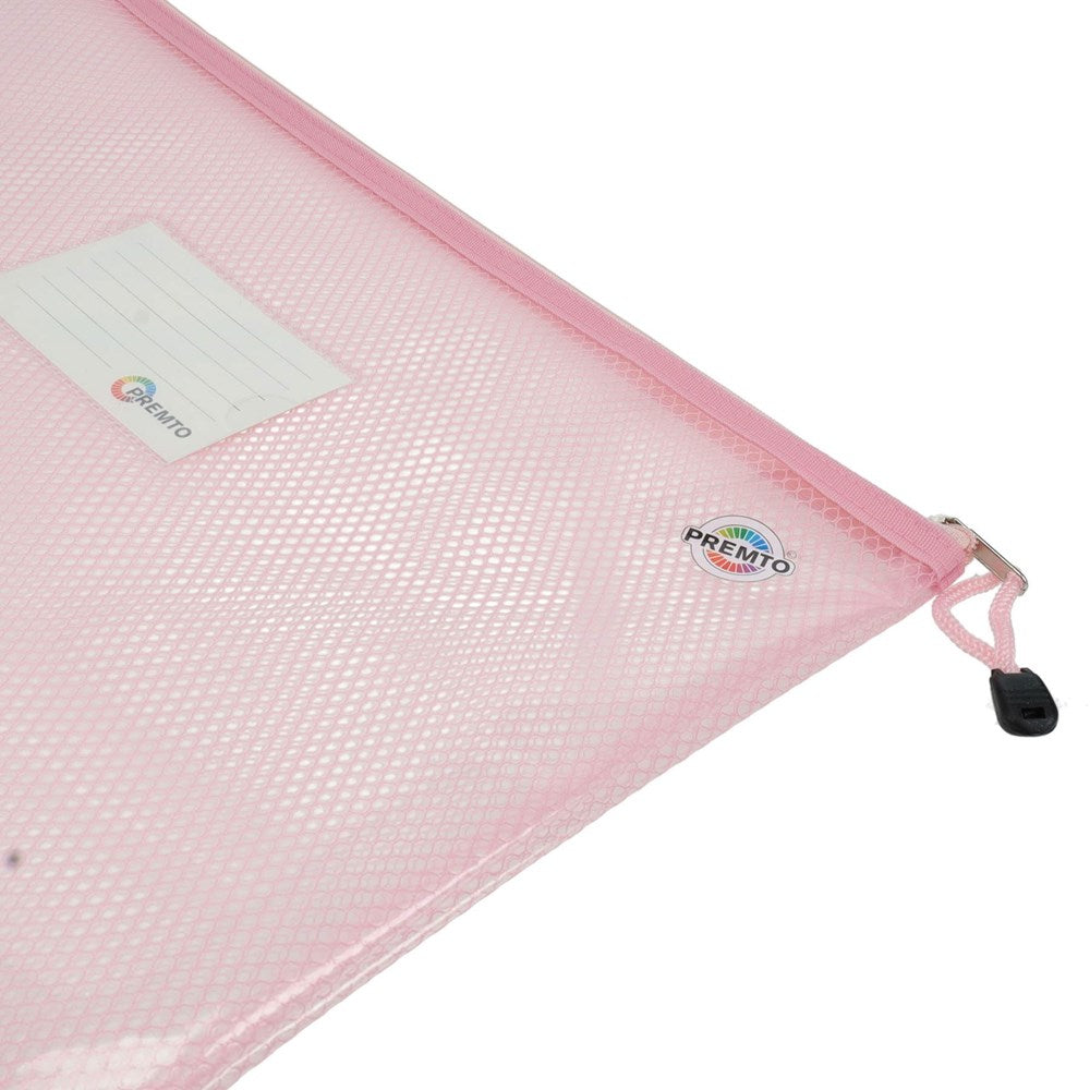 B4+ Ultramesh Expanding Pastel Storage Wallets Classpack Of 20