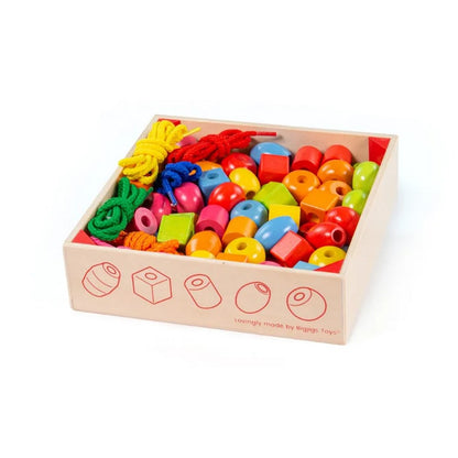 Bigjigs Crate of Lacing Beads
