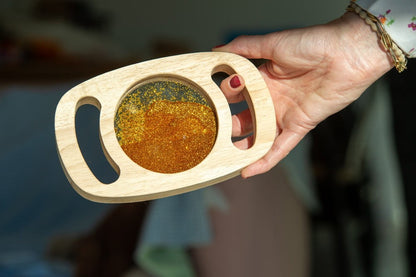 Easy Hold Glitter Panel - Gold