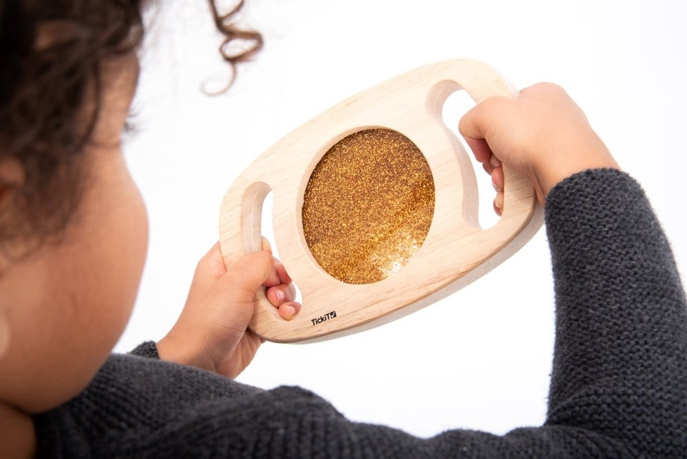 Easy Hold Glitter Panel - Gold