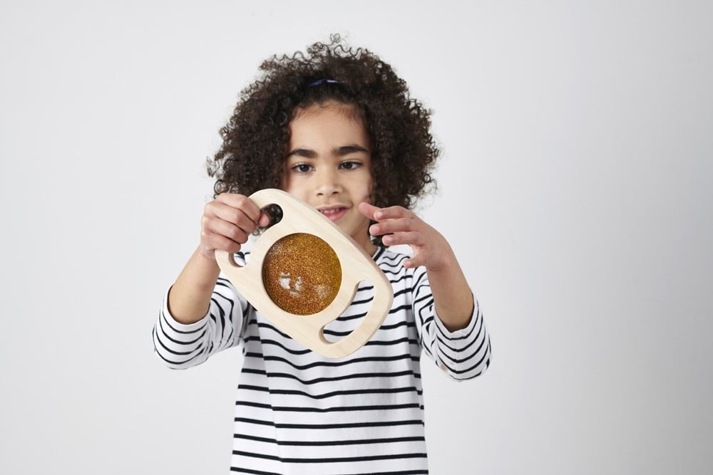 Easy Hold Glitter Panel - Gold