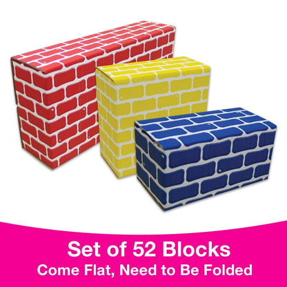 Edushape Corrugated Edu-Blocks Set of 52