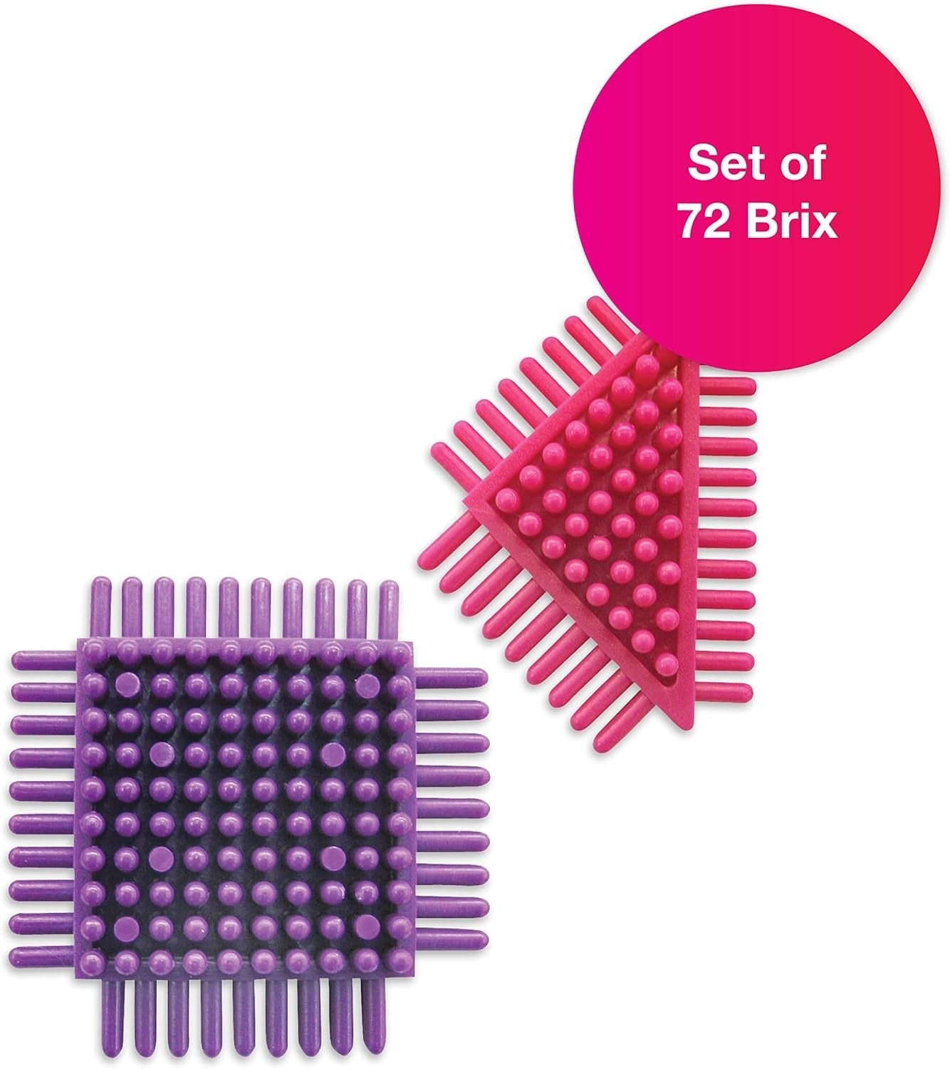 Edushape Magic Brix Building Set of 72 Pieces