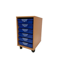 Everyday Single Column With 6 Blue Trays