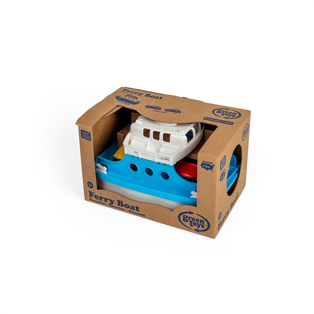 Green Toys Ferry Boat With Cars