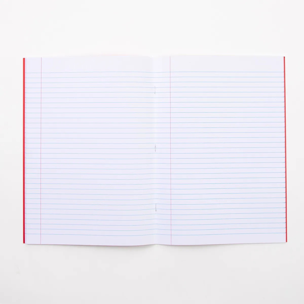 Everyday A4 Exercise Book 80 Page, 8Mm Ruled With Margin, Red - Pack Of 50