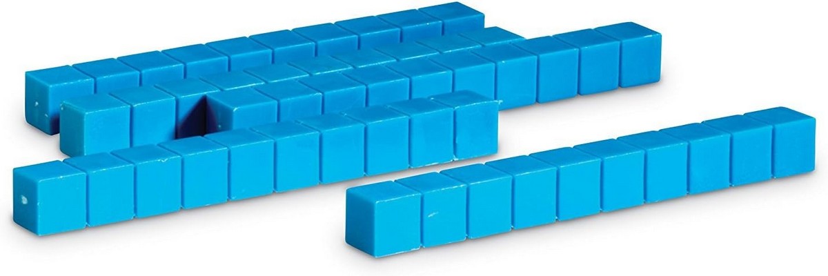 Plastic Base Ten Rods (Set of 50)