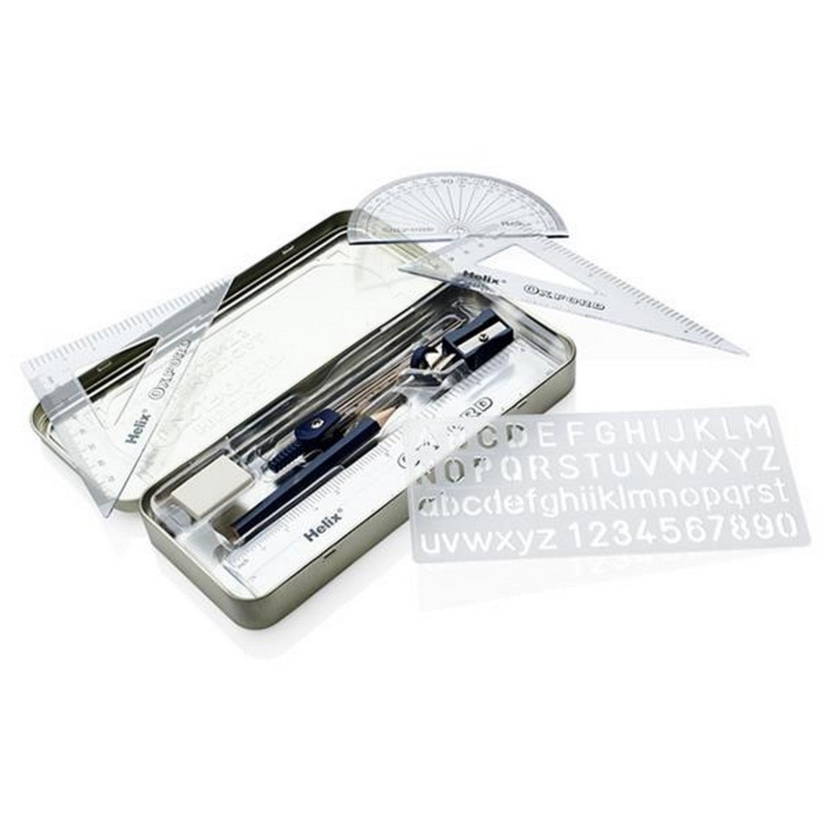 Helix Oxford Maths Set with Storage Tin