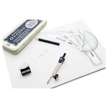 Helix Oxford Maths Set with Storage Tin