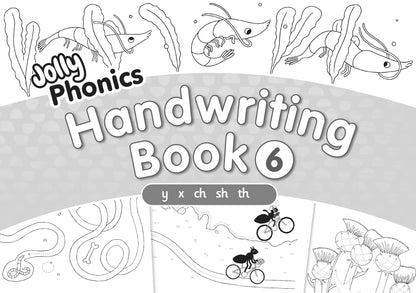 Jolly Phonics Handwriting Books Set of 7