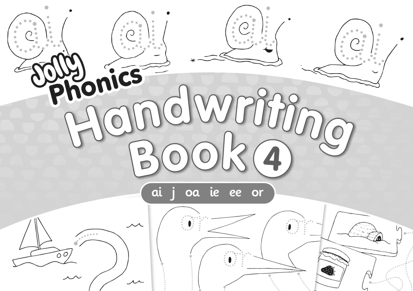 Jolly Phonics Handwriting Books Set of 7