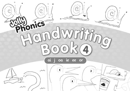 Jolly Phonics Handwriting Books Set of 7