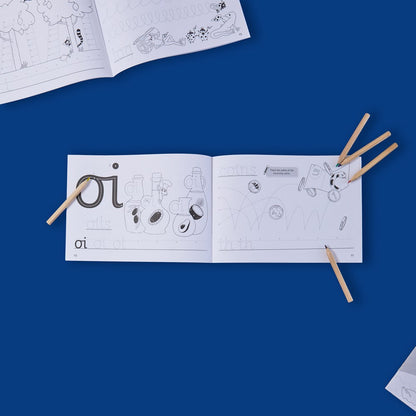 Jolly Phonics Handwriting Books Set of 7