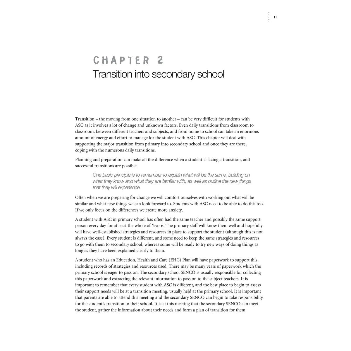 How To Autism In Secondary