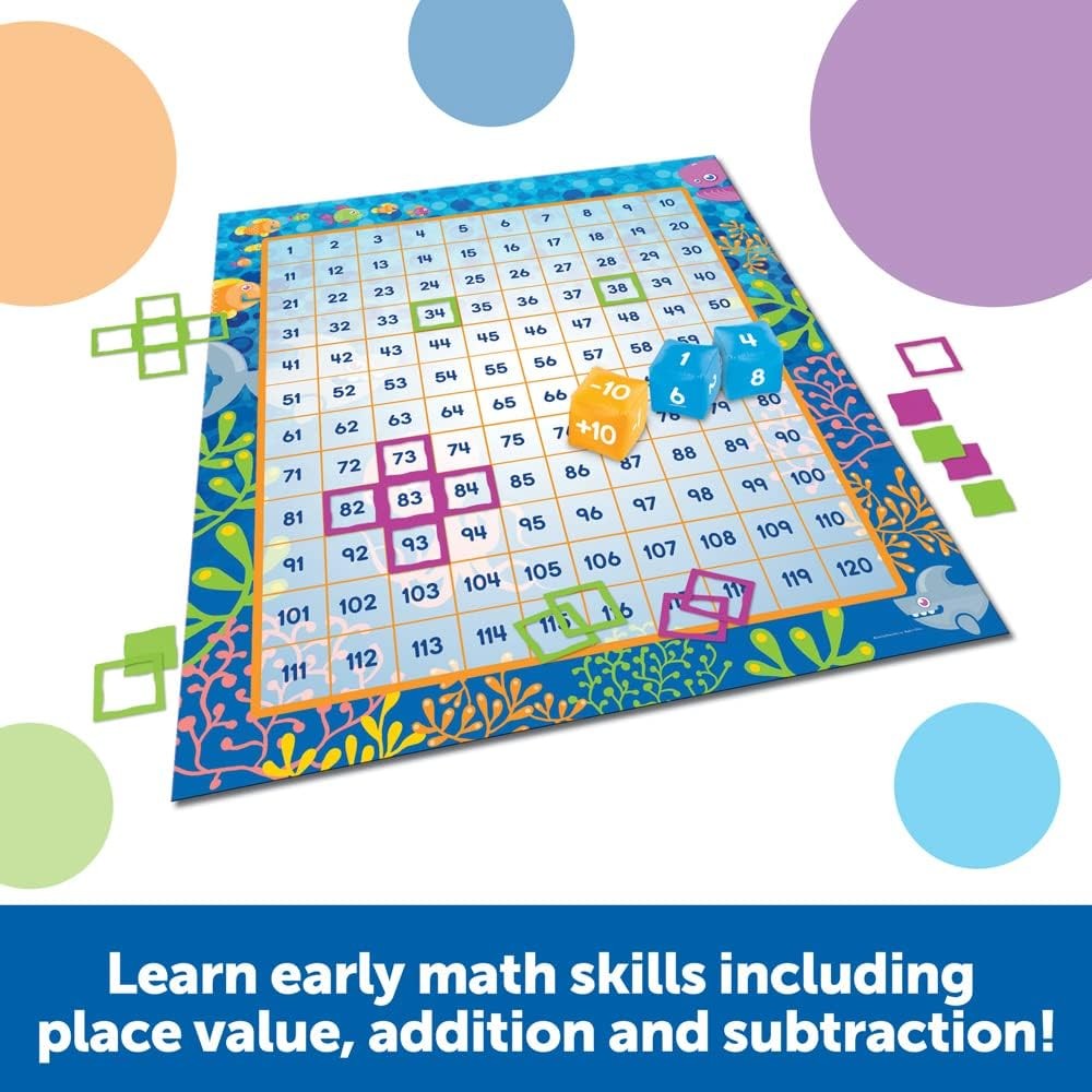 Learning Resources Make A Splash™  120 Mat Floor Game