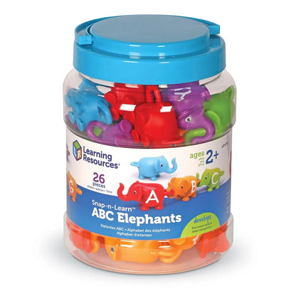 Learning Resources Snap-N-Learn Abc Elephants