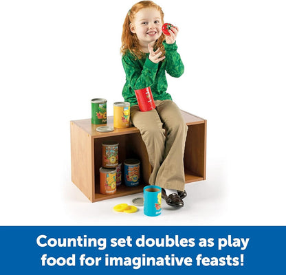 1 to 10 Counting Cans