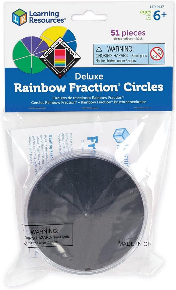 Learning Resources Rainbow Fraction® Circles