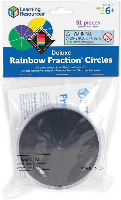 Learning Resources Rainbow Fraction® Circles