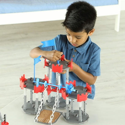 Learning Resource Castle Engineering Design Building Set