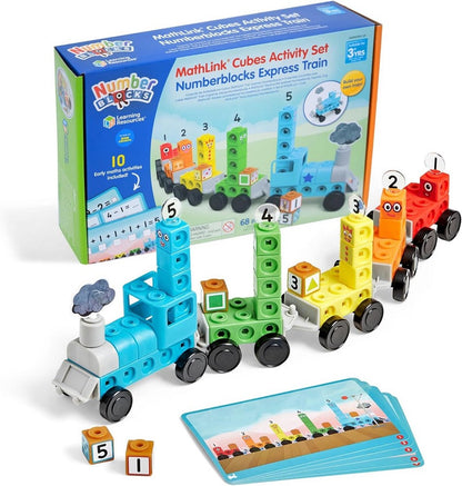 Learning Resources MathLink® Cubes Numberblocks® Express Train Activity Set