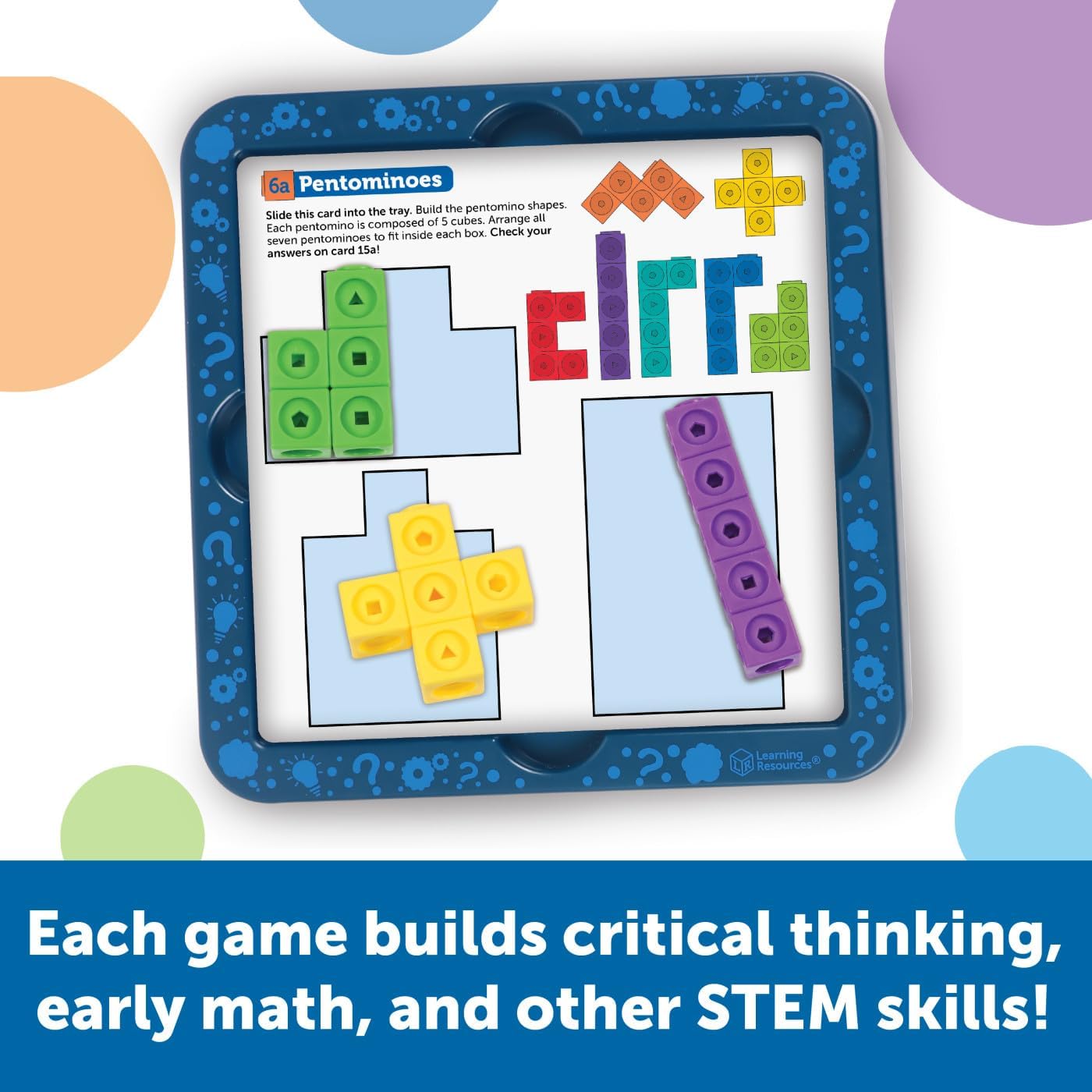 MathLink® Cubes Brain Puzzle Challenge