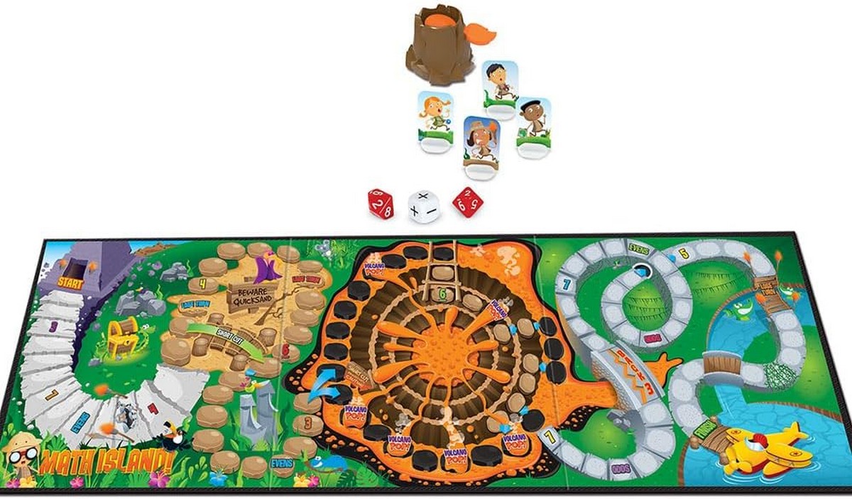 Math Island! Addition & Subtraction Game