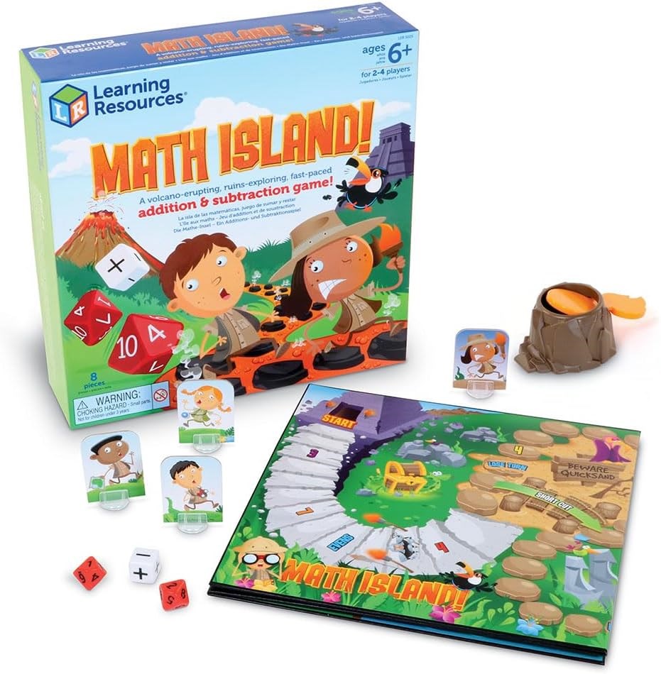 Math Island! Addition & Subtraction Game