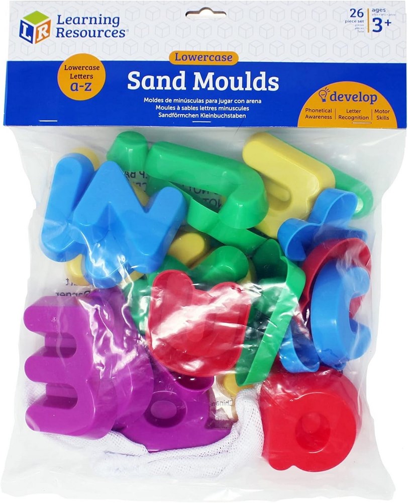 Learning Resources Sand Moulds–Lowercase Alphabet