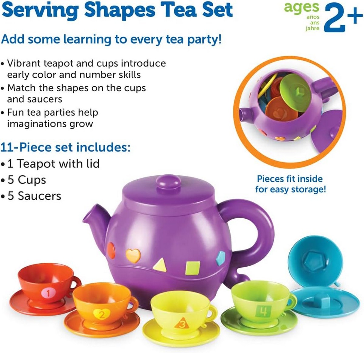Serving Shapes Tea Set        