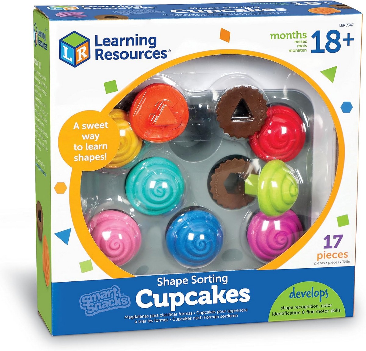 Smart Snacks® Shape Sorting Cupcakes